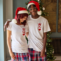 King and Queen Christmas Pyjamas