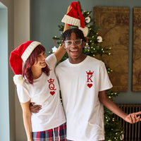 King and Queen Christmas Pyjamas