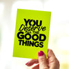 Nice Neons || All the Good Things