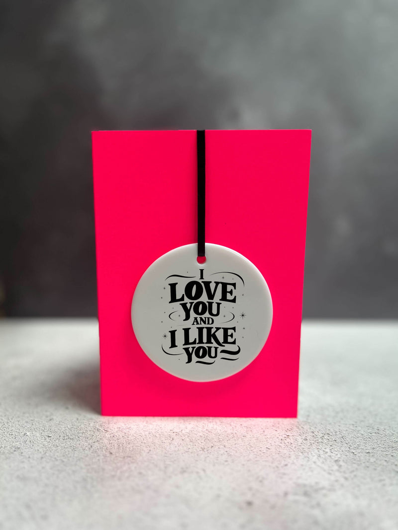 Love You Like You | Cheeky Charm Valentine's Card