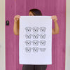 Border Terrier Tea Towel