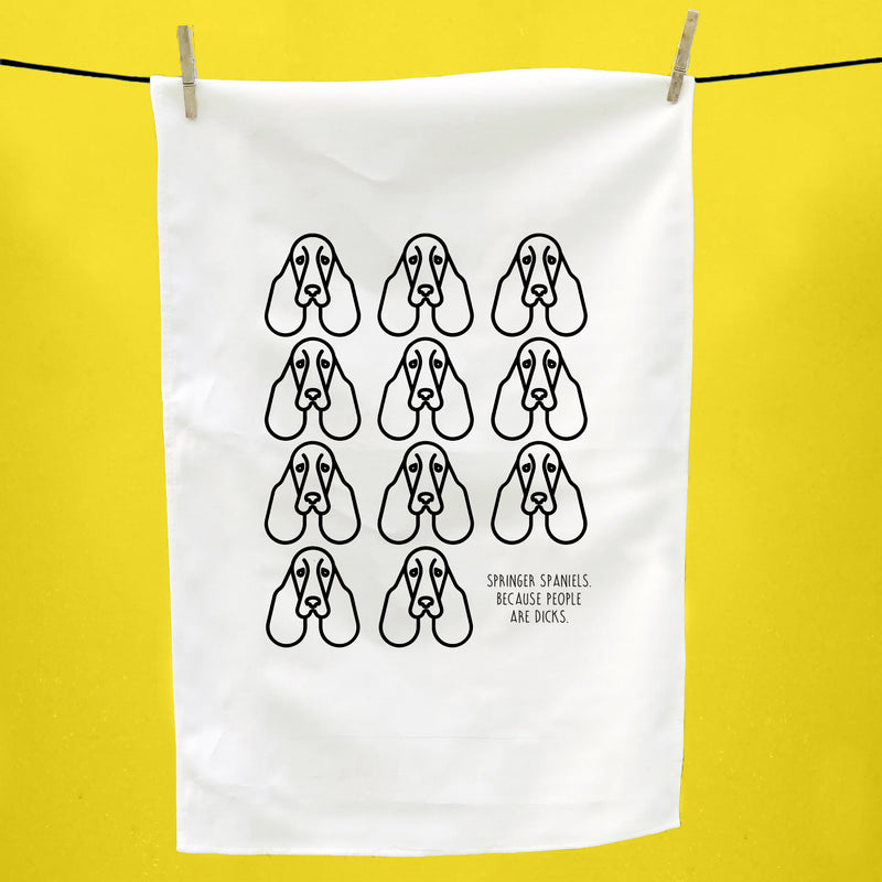 Springer Spaniel Tea Towel