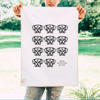 Boxer Tea Towel