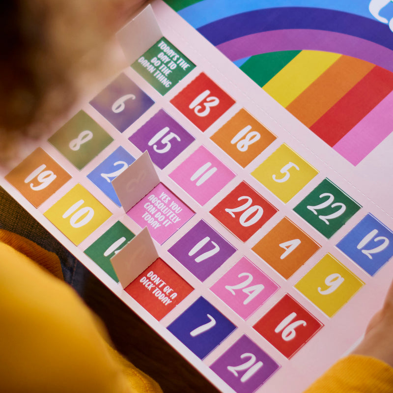 Rainbow Affirmation Advent Calendar