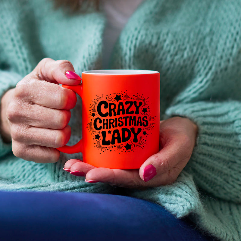 Crazy Christmas Lady | Mug