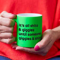 Funny Slogan Mug || Shits & Giggles.