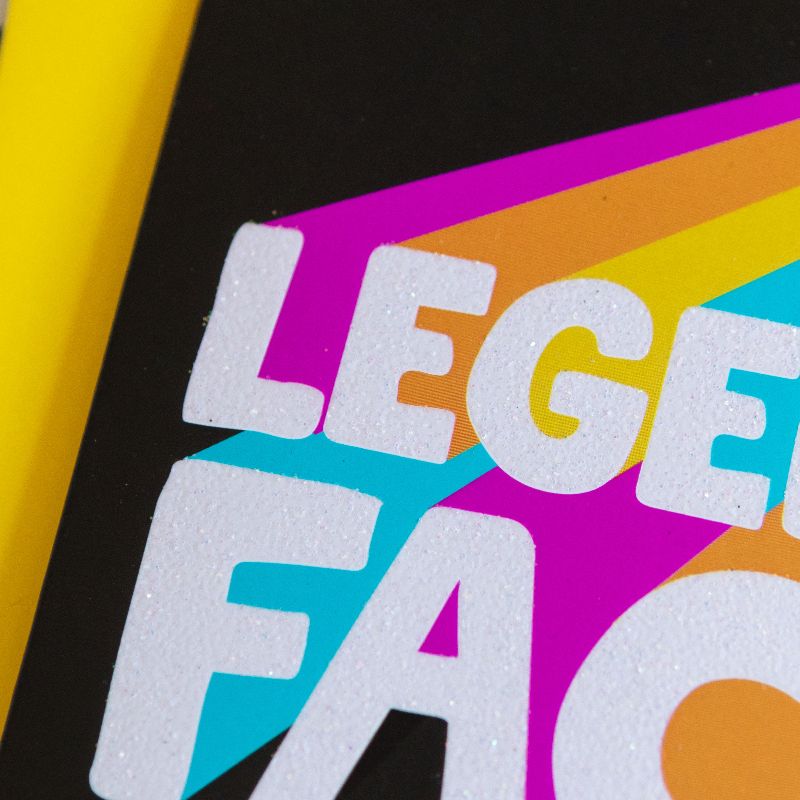 Funny Thank You Card | Legend Face - Bettie Confetti