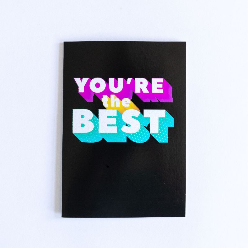 Funny Thank You Card | You're The Best - Bettie Confetti