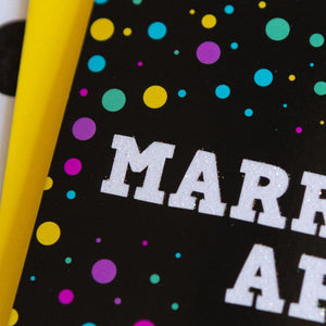 Funny Wedding Card | Married AF - Bettie Confetti