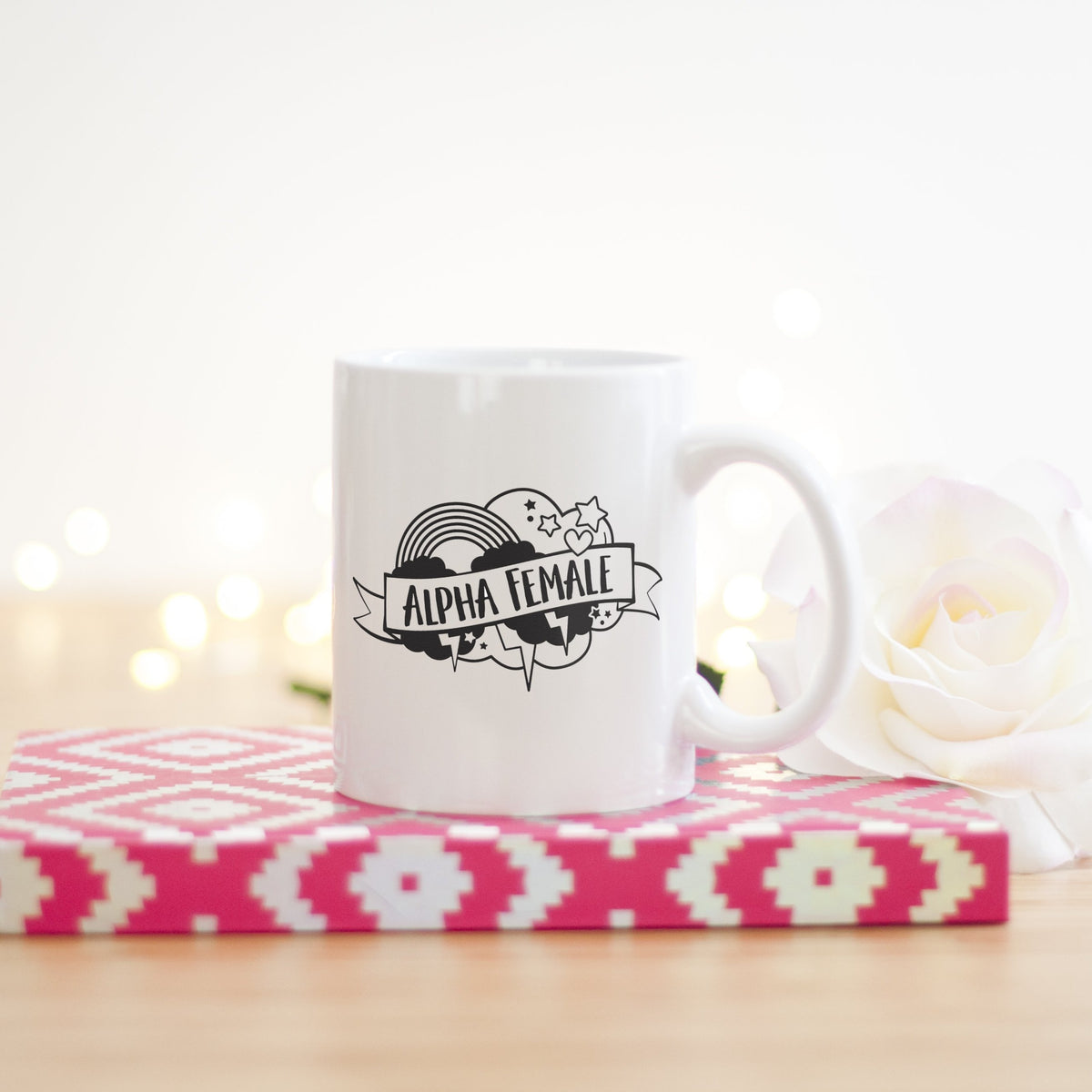 Monochrome Funny Mug | Alpha Female