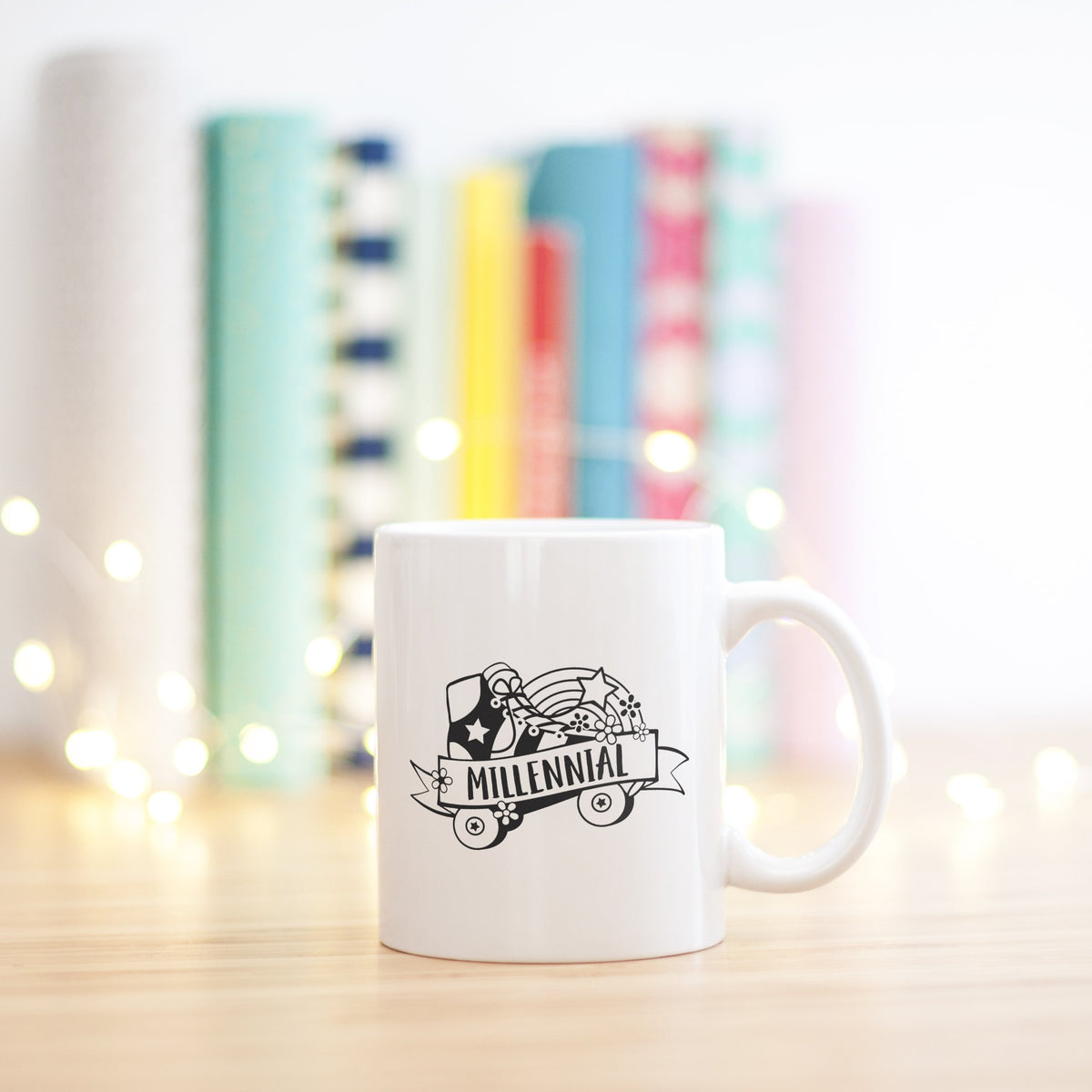 Monochrome Funny Mug | Millennial