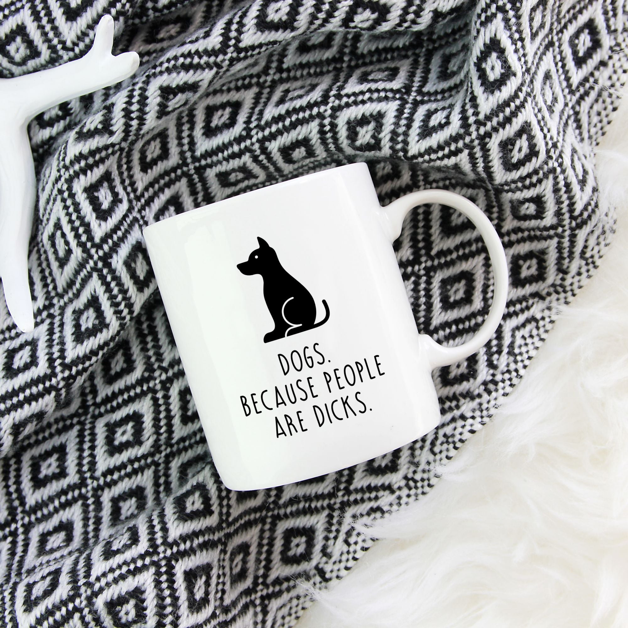 Bettie Confetti Dog Mug