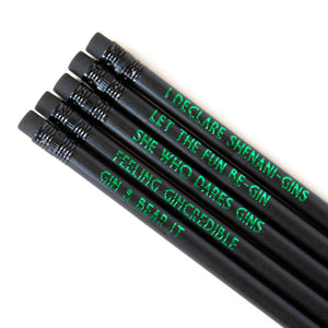 Gin Pencil Set | She Who Dares Gins