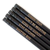 Photography Pencils: Born To Shoot - Bettie Confetti