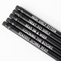 Booklover Pencil Set | Treat Yo Shelf - Bettie Confetti