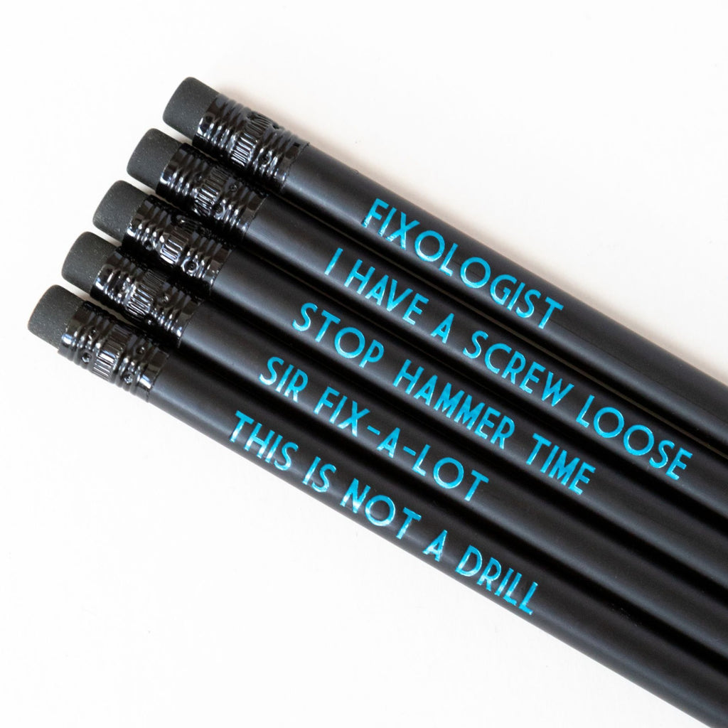 Handyman Pencil Set | This Is Not A Drill - Bettie Confetti