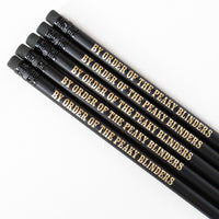 Peaky Blinders Pencil Set | By Order Of The Peaky Blinders - Bettie Confetti