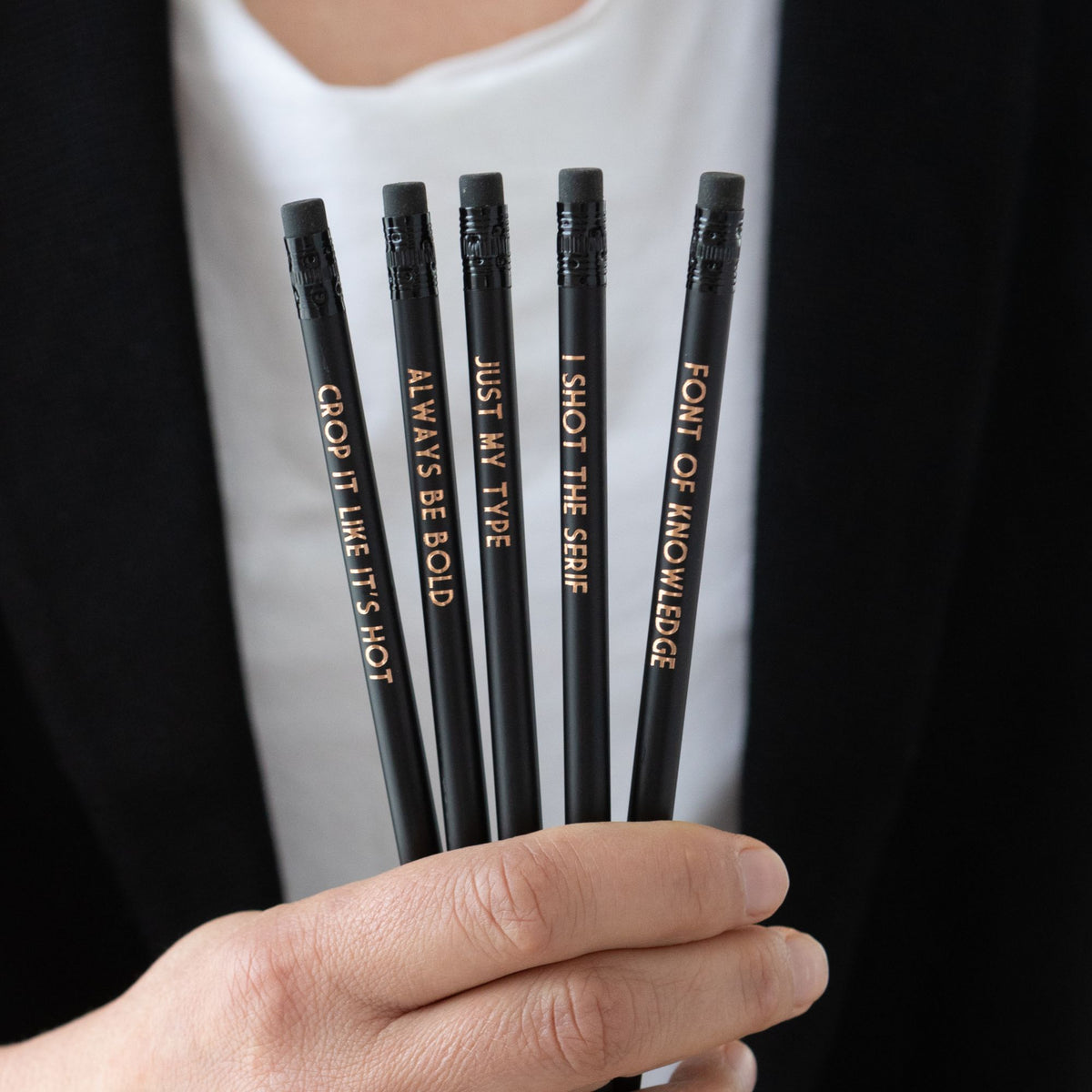 Graphic Designer Pencil Set | Always Be Bold - Bettie Confetti