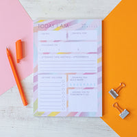 Today I am Daily Planner | A5 To Do List | Wellness planner | Notepad