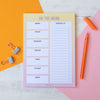 Shopping List Notepad | A5 Groceries Checklist Pad | To Do List