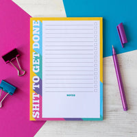 Shit To Get Done | A5 Notepad to do list