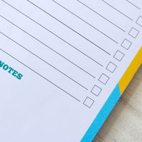 Shit To Get Done | A5 Notepad to do list
