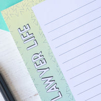 Lawyer Life Lawyer Notepad | A5 Notepad to do list