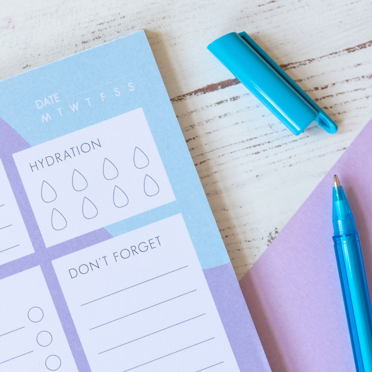 Daily Planner | A5 To Do List | Wellness planner | Notepad