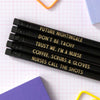 Funny Nurse Pencil Set | Nurse Call The Shots - Bettie Confetti