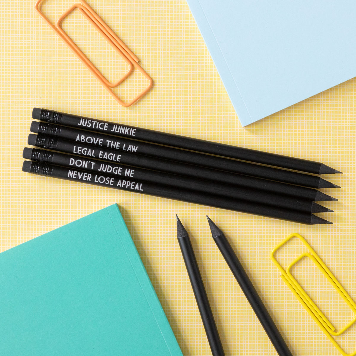 Lawyer Pencil Set | Above the Law - Bettie Confetti