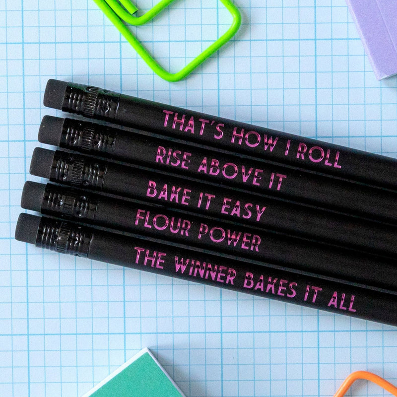 Baking Pencil Set | The Winner Bakes It All - Bettie Confetti