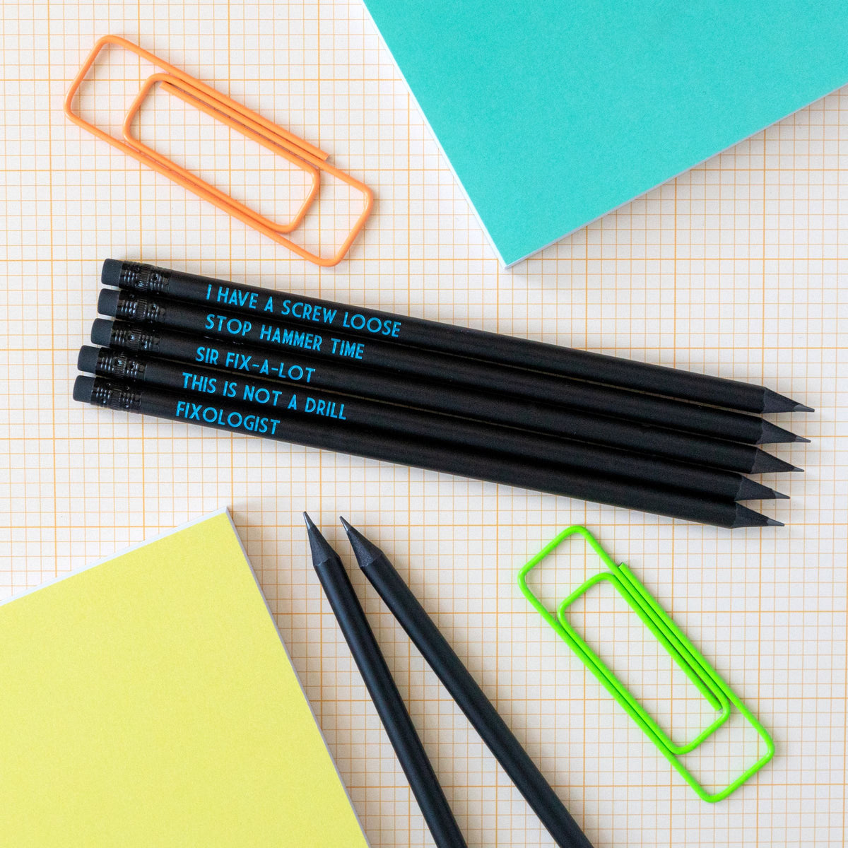 Handyman Pencil Set | This Is Not A Drill - Bettie Confetti