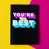 Funny Thank You Card | You're The Best