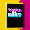 Funny Thank You Card | You're The Best