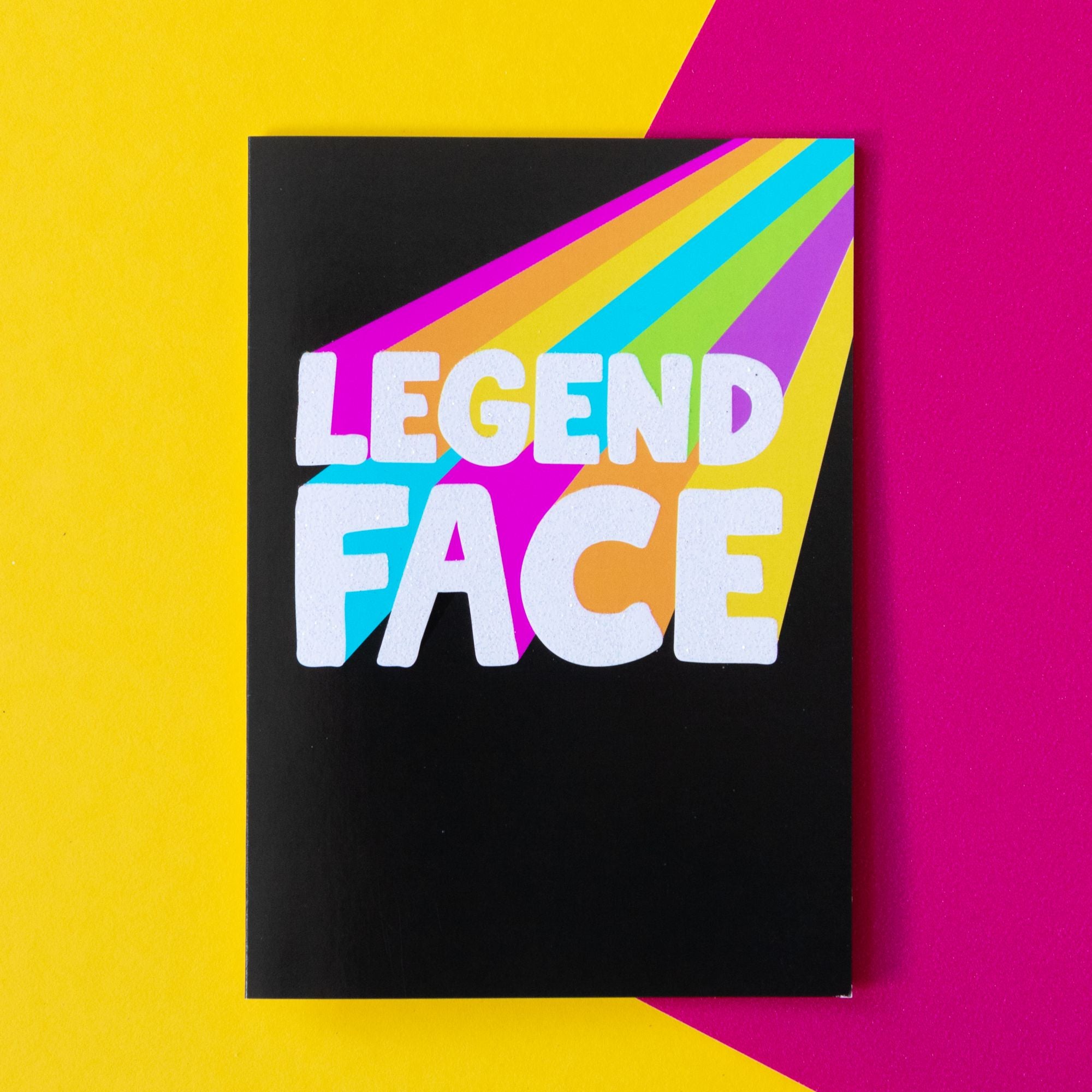 Funny Thank You Card | Legend Face