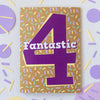 4th Birthday Card | Fantastic Four