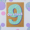 9th Birthday Card | On Cloud Nine