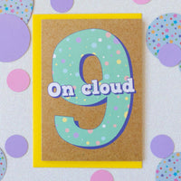 9th Birthday Card | On Cloud Nine