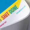 Get Shit Done Rainbow Notepad | A5 Notepad to do list - Bettie Confetti