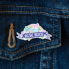 Basic Bitch Enamel Pin - Bettie Confetti