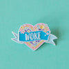 Woke Enamel Pin - Bettie Confetti