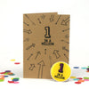 1st Birthday Card | One In A Million - Bettie Confetti