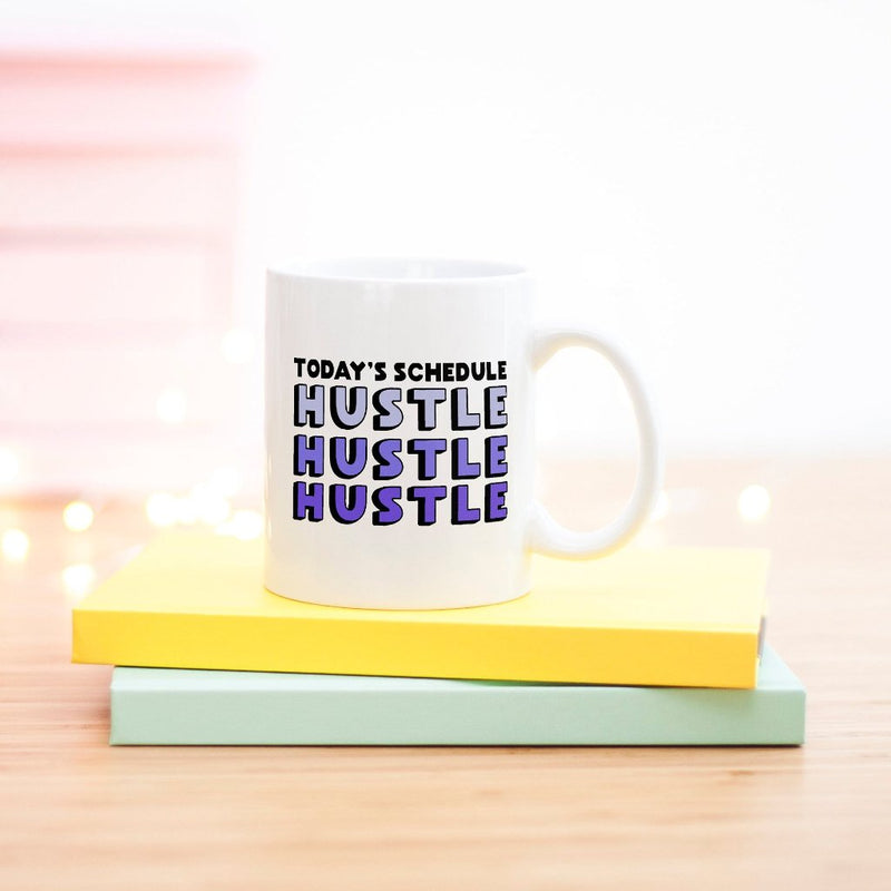 Girl Boss Coffee Mug | Hustle Hustle Hustle - Bettie Confetti