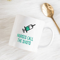 Nurse mug | Nurses Call The Shots - Bettie Confetti