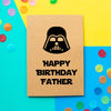 Funny Dad Birthday Card | Darth Vader Happy Birthday Father - Bettie Confetti