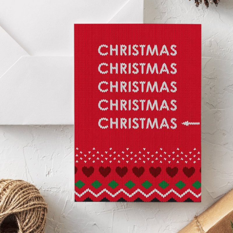 Funny Christmas Card | Last Christmas - Bettie Confetti