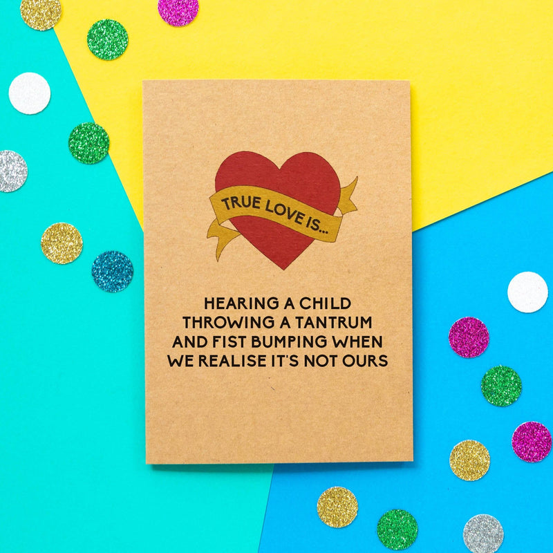 Funny Valentine's Day Card | Fist Bump - Bettie Confetti